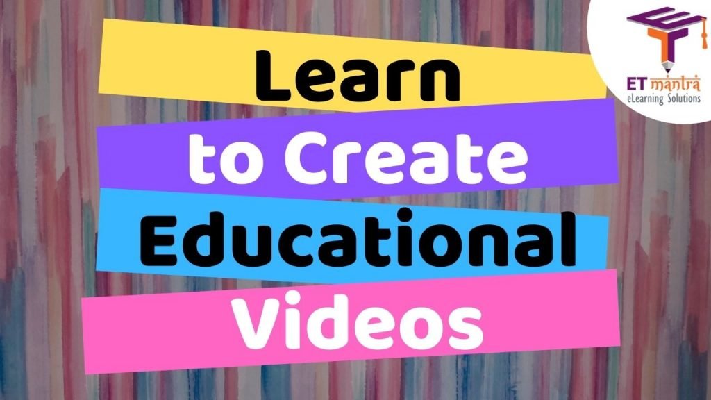 Course on Educational Video Creation